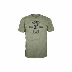 Man T-Shirt Rogue Barbell Club 2.0 - Green