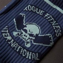 Rogue International socks - navy/aqua