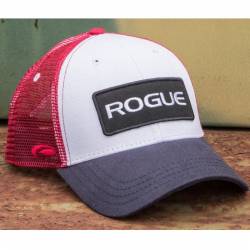Kšiltovka Rogue Fitness Patch Trucker - bílo červená