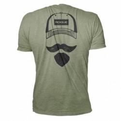 Man T-Shirt Rogue Josh Bridges Stache Shirt