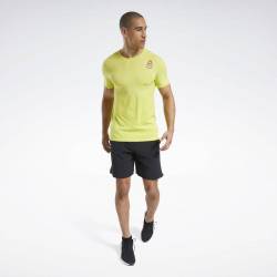 Pánské tričko Reebok CrossFit MyoKnit Tee Games - FS7665