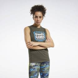 Woman top Reebok CrossFit Games Crest Tank - FS7615