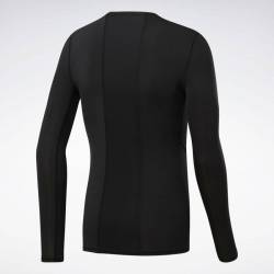 Man compression T-Shirt WOR R LO SLEEVE SOLID - FP9105