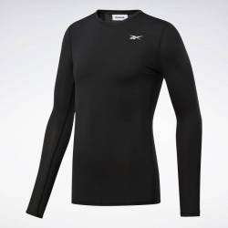 Man compression T-Shirt WOR R LO SLEEVE SOLID - FP9105