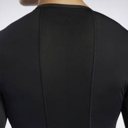 Man compression T-Shirt WOR R LO SLEEVE SOLID - FP9105