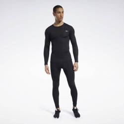 Man compression T-Shirt WOR R LO SLEEVE SOLID - FP9105