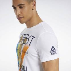 Pánské tričko Reebok CrossFit Fittest On Earth Tee - FU1868