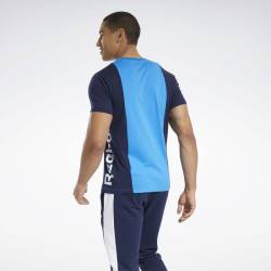 Pánské tričko TE LL SS BLOCKED TEE - FU3113