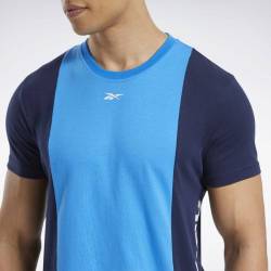 Pánské tričko TE LL SS BLOCKED TEE - FU3113