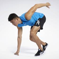 Pánské šortky Workout WOVEN GRAPHIC SHORT - FU3355