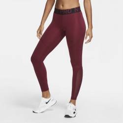 Woman Tight Nike Pro - DARK BEETROOT
