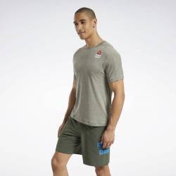 Pánské tričko Reebok CrossFit AC + Cotton Tee Games - FU1778