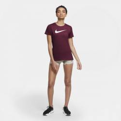 Woman training T-Shirt Nike Dri-FIT berry