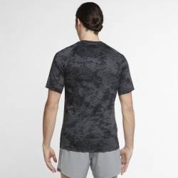 Man camo T-Shirt Nike TOP SS SLIM AOP grey