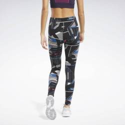 Dámské legíny MYT Cotton HR AOP Legging - FU2437