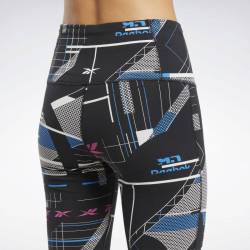 Dámské legíny MYT Cotton HR AOP Legging - FU2437