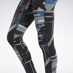 Dámské legíny MYT Cotton HR AOP Legging - FU2437
