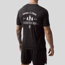 Man T-Shirt The American Protector 2.0 T-Shirt (Black)