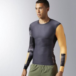 Pánské Crossfit kompresní tričko LS COMPRESSION