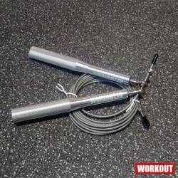 Speed rope WORKOUT aluminum - silver