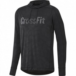 Pánská mikina CrossFit JACQUARD HOODY BK1086