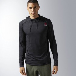 Pánská mikina CrossFit JACQUARD HOODY BK1086