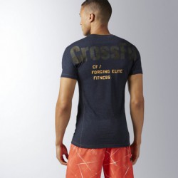 Pánské tričko crossfit POLY BLEND G1 BK1096