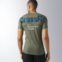 Pánské tričko crossfit POLY BLEND G1 BK1098