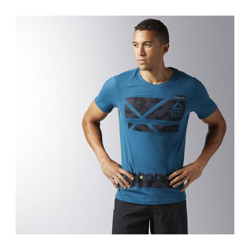 Crossfit tričko POLY BLEND G1 BK1099