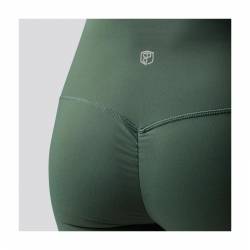 Woman Tight Lift Yourself Up 7/8 Leggings (Forest Green)