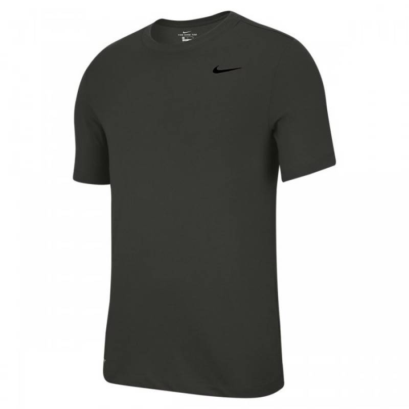 Man T-Shirt Nike DRY TEE DFC CREW sequoa