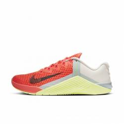 Woman training Shoes Nike Metcon 6 - Bright Mango/DK Smoke Grey