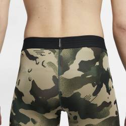 Man Tight Nike Pro Mens 3/4 Camo