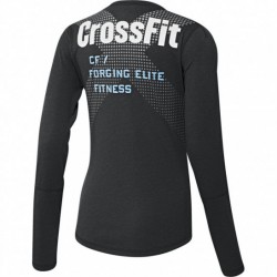 Dámské tričko CrossFit LS BURNOUT GRAPHIC T BK11
