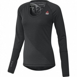 Dámské tričko CrossFit LS BURNOUT GRAPHIC T BK11