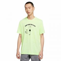 Man T-Shirt Nike Dri Fit - Cant Fake The Pump