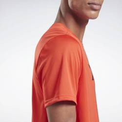 Pánské tričko Workout POLY GRAPHIC SS TEE - GJ0896