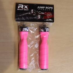 Rx Jump Rope - růžová rukojeť (pár)