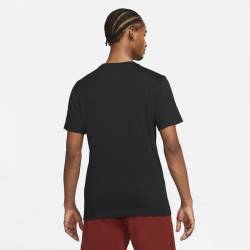 Man T-Shirt Nike Dri Fit Gym Rat - Black