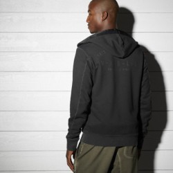 Pánská mikina NOBLE FIGHT FULL-ZIP HOOD BK1997