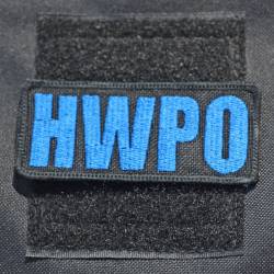 Patch HWPO blue