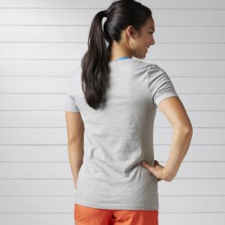 Woman T-Shirt SUPER SCRIPTY SCOOP NECK BK2111