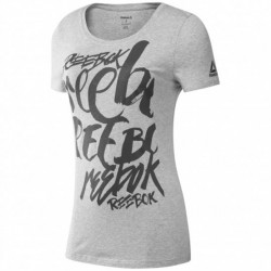 Woman T-Shirt SUPER SCRIPTY SCOOP NECK BK2111
