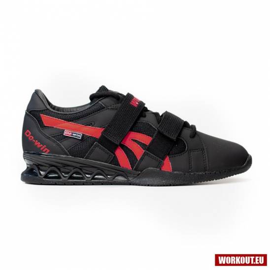 Vzpěračské boty WORKOUT - black/red