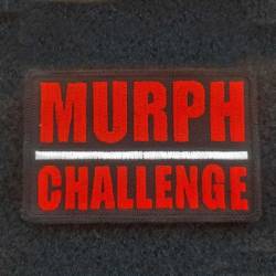 Velcro patch MURPH CHALLENGE black/red