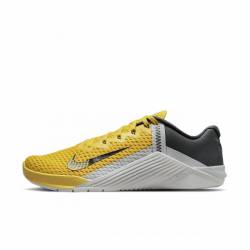 Man training Shoes Nike Metcon 6 - lemon/Smoke Grey