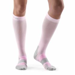 Compression knee socks Skins Essentials Pink
