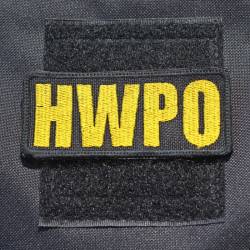 Nášivka HWPO žlutá