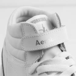 Kids white shoes for aerobics