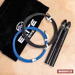 Elite speed rope ELITE SRS Bullet FIT Rope Black/blue